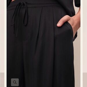 Eberjey Black Women's Relaxed Woven Pants